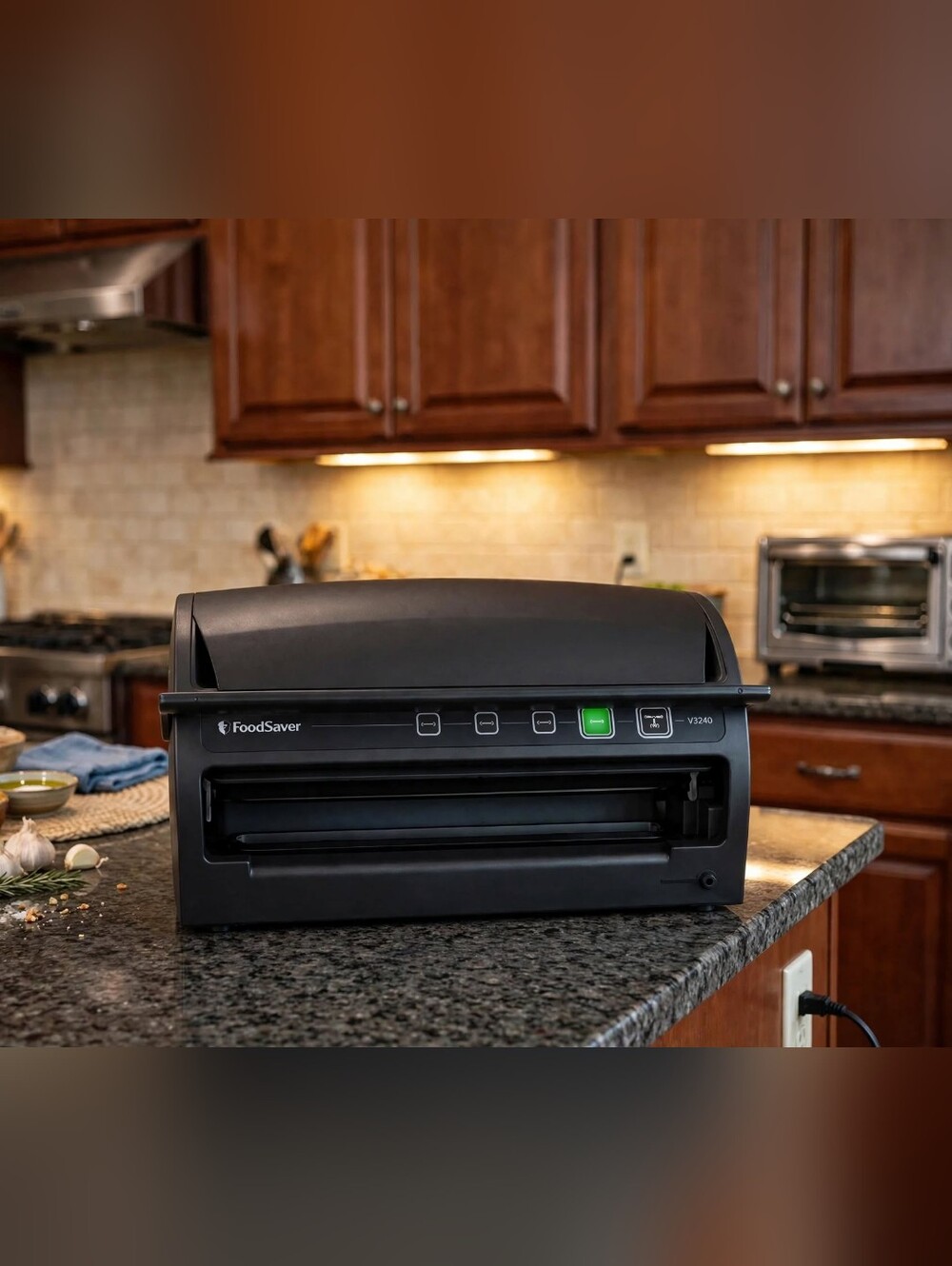 FoodSaver Vertical 2-Speed Vacuum Sealer w/ Accessory Hose - NIB Black